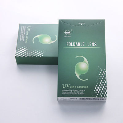 คุณภาพ  Aspheric Hydrophilic Acrylic IOL Intraocular Lens 12.5mm Overall Diameter โรงงาน
